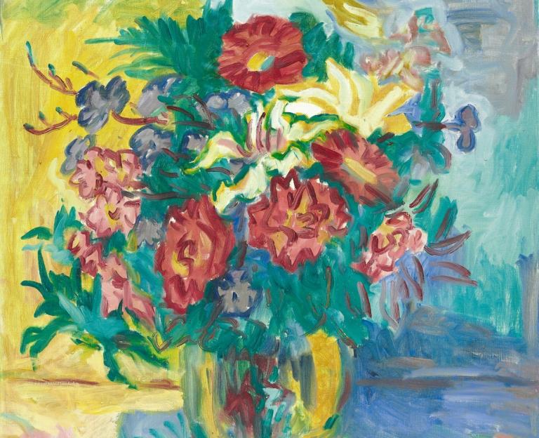 油墨畫 徐進雄 1995年